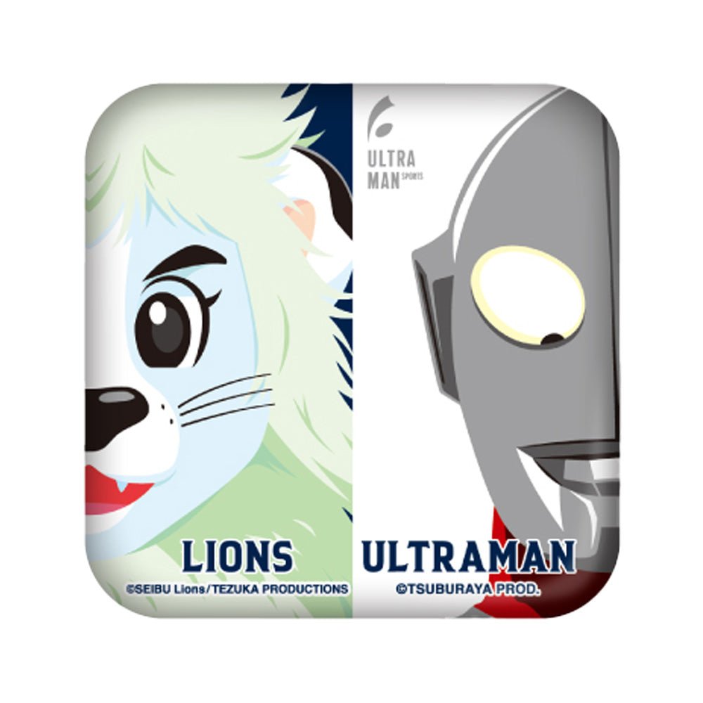 ULTRAMAN ウルトラマン (シリーズ 60周年 ) - ウルトラマン2024×埼玉西武ライオンズコラボ / コントラスト / バッジ - PGS
